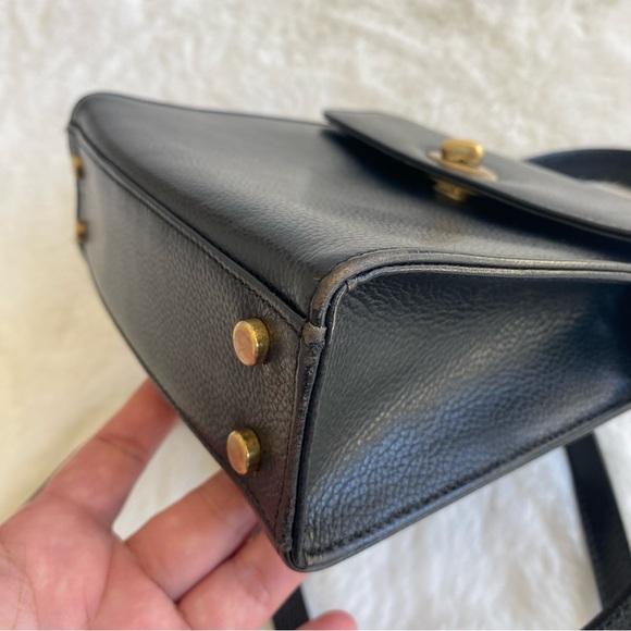 Coach Vintage Madison Gracie Mini Crossbody Top Handle Bag 4413 Black - Picture 10 of 16